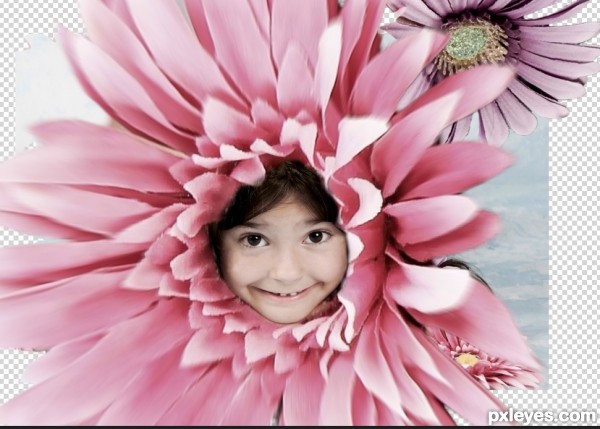 Creation of Flower vortex: Step 6