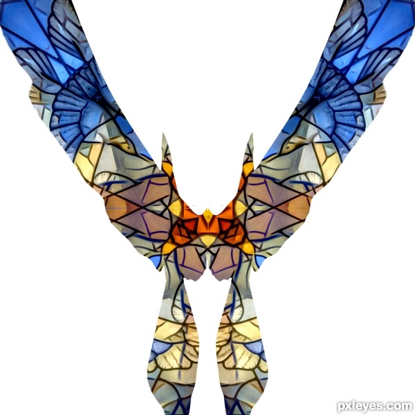 Creation of through my kaleidoscope eyes: Step 4