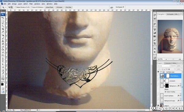 Creation of Ancient Necklace: Step 5
