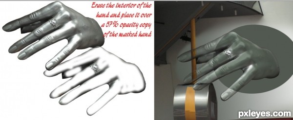 Creation of Scything into Twisted Root: Step 4