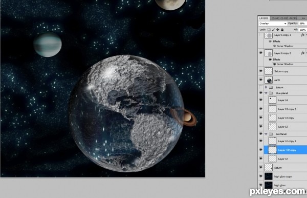 Creation of Our Fragile Planet: Step 10