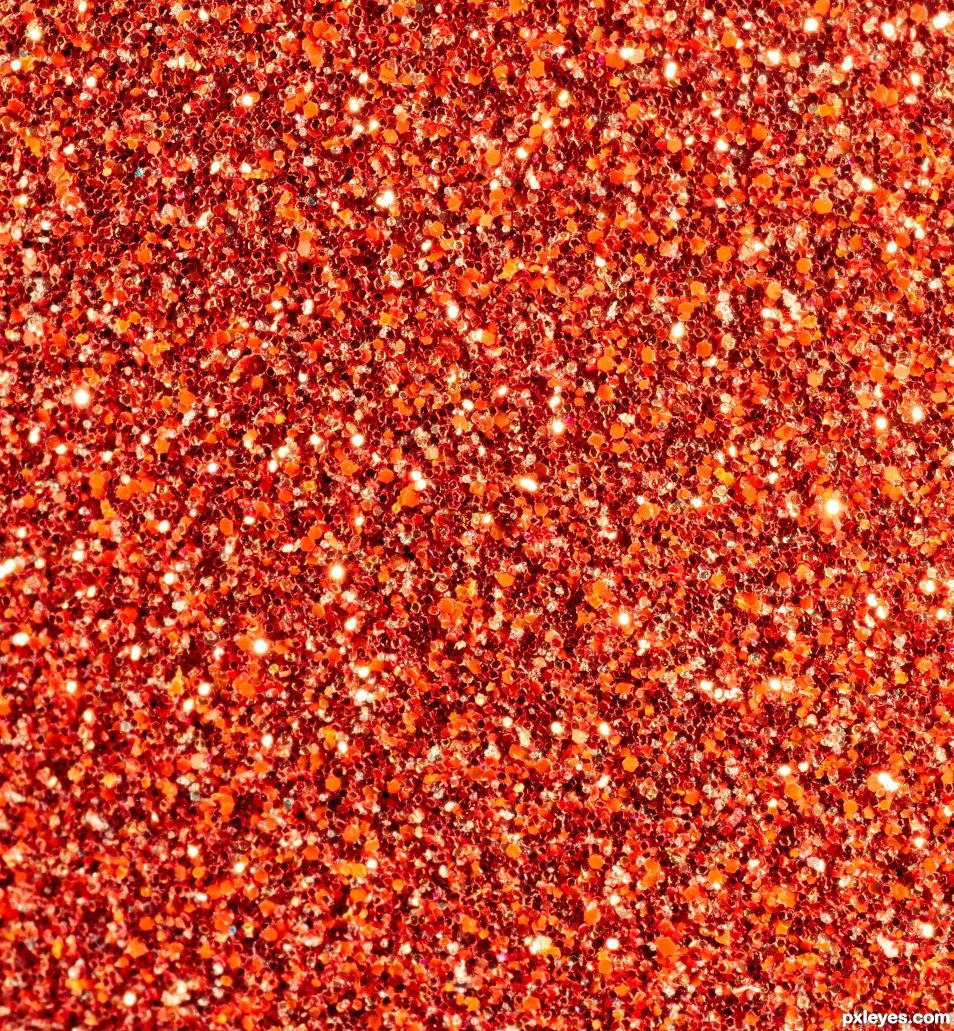 Red glitter