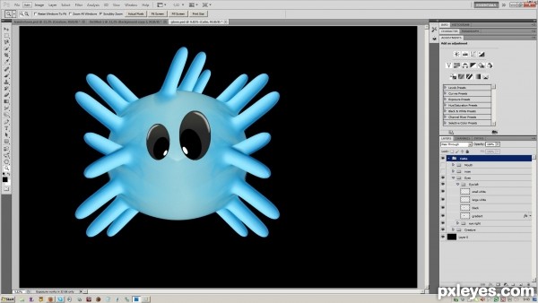 Creation of Cutie: Step 7