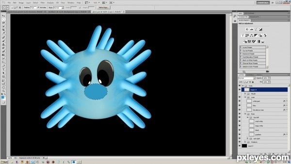 Creation of Cutie: Step 9