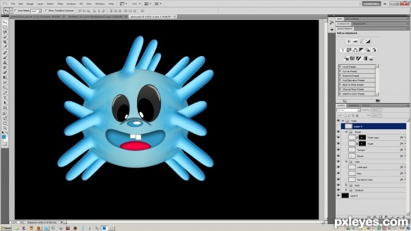 Creation of Cutie: Step 14