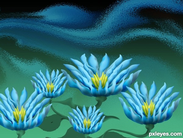 Creation of At Water's Edge : Step 6