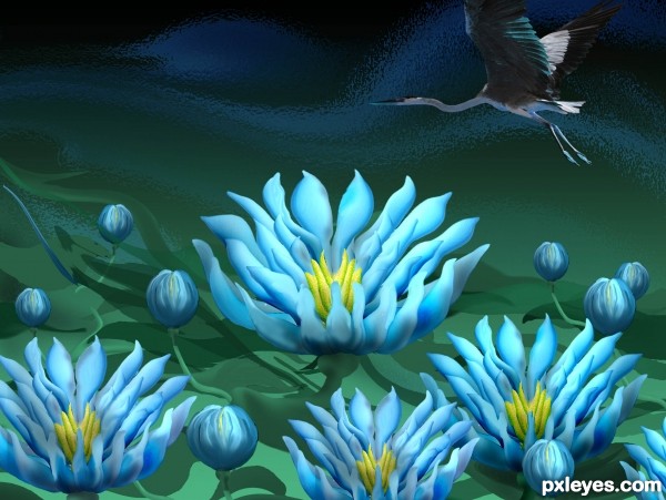Creation of At Water's Edge : Step 9