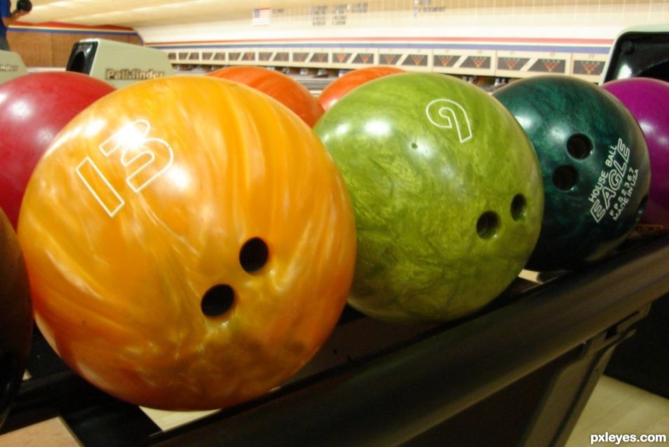 Creation of Cajones Bowling Balls: Step 1