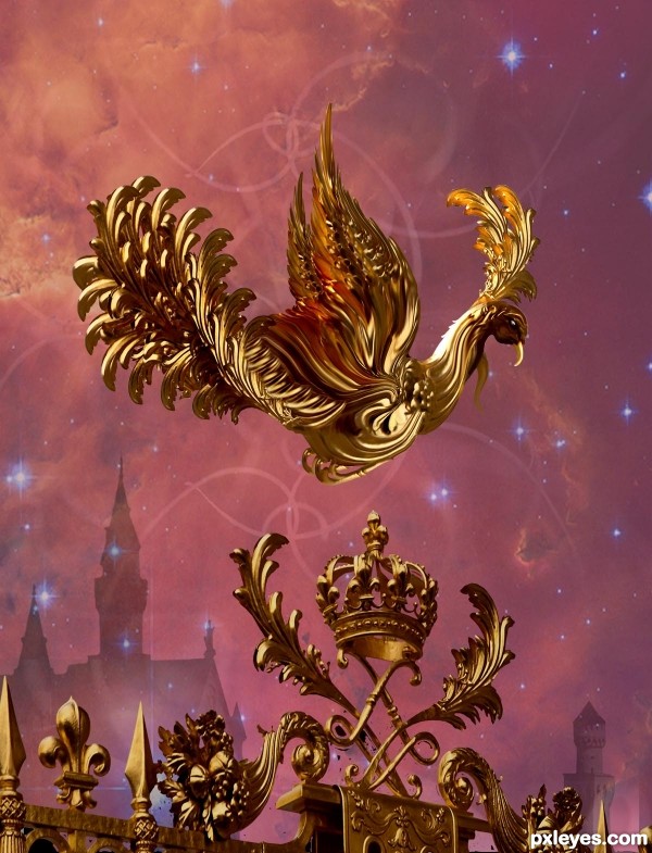 Creation of Flight of The Golden Phoenix : Final Result