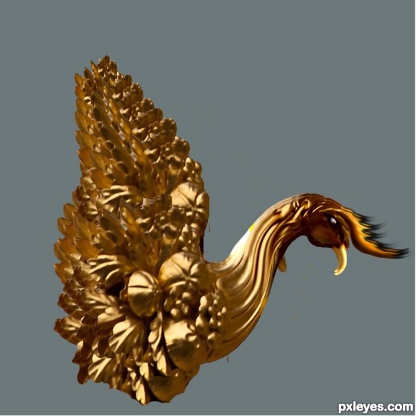Creation of Flight of The Golden Phoenix : Step 5