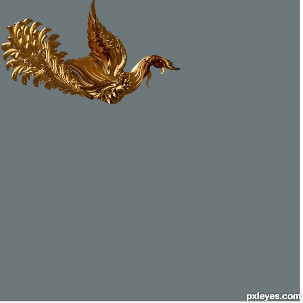 Creation of Flight of The Golden Phoenix : Step 7