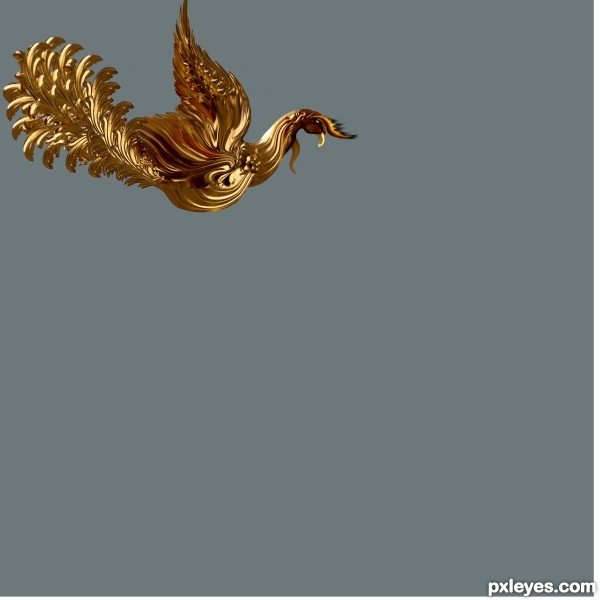 Creation of Flight of The Golden Phoenix : Step 8