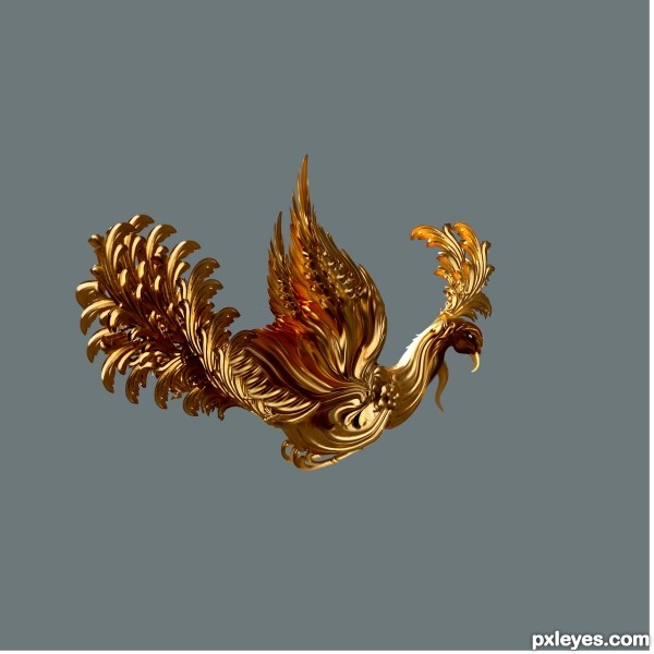 Creation of Flight of The Golden Phoenix : Step 9