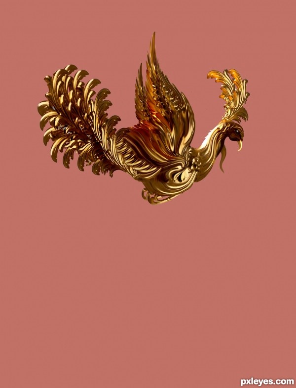 Creation of Flight of The Golden Phoenix : Step 10
