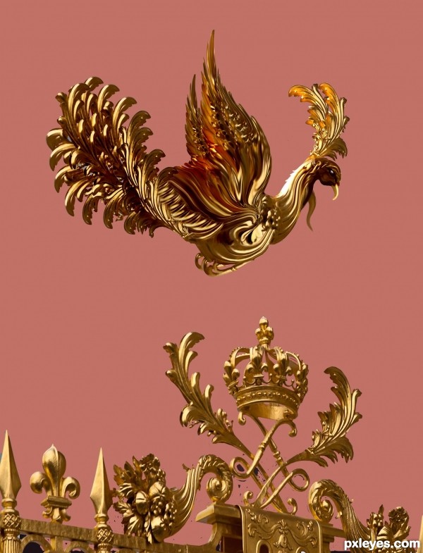 Creation of Flight of The Golden Phoenix : Step 11