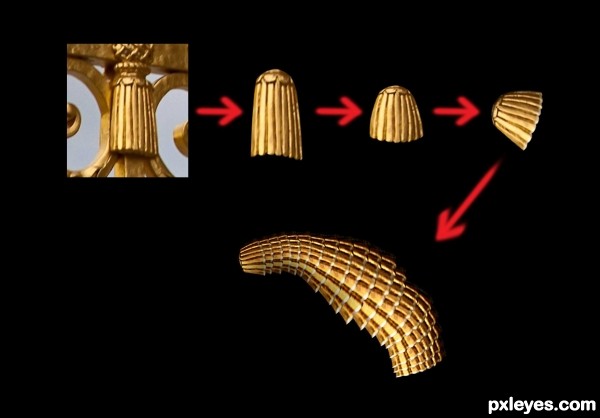 Creation of flying Phoenix: Step 1