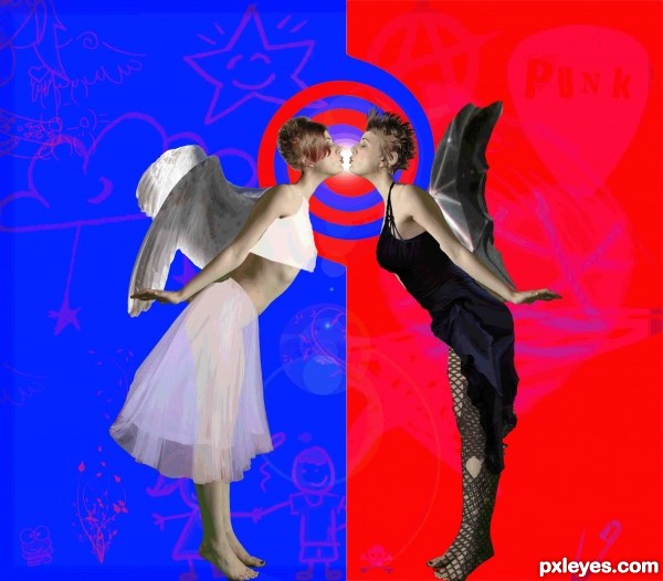 Creation of Good-n-Evil at Peace: Step 8