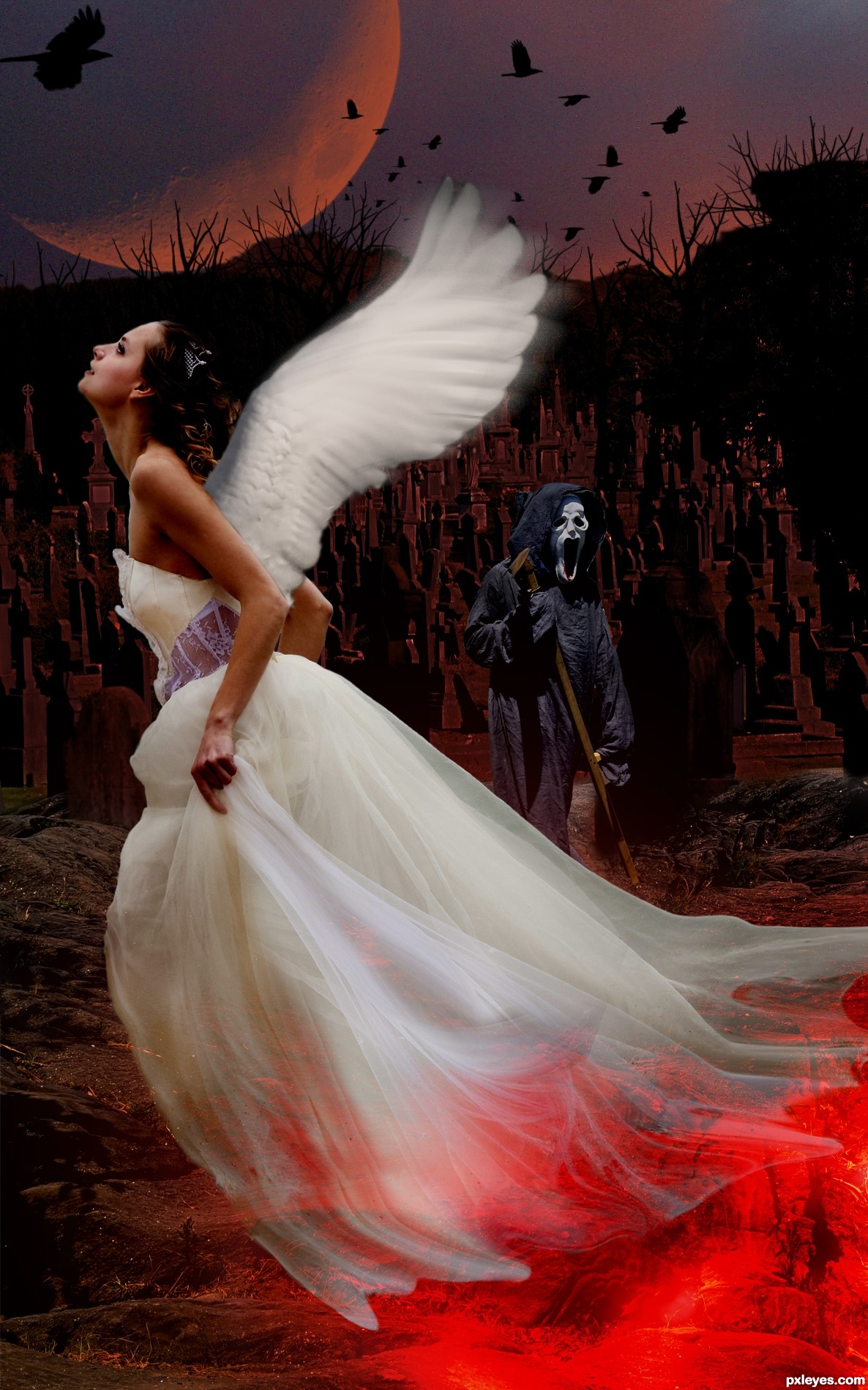 Angels & Demon picture, by filantrop for: good vs evil photoshop