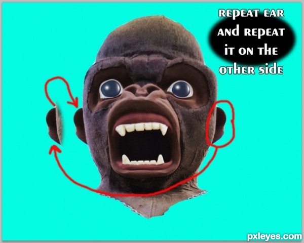 Creation of Take Your Picture w/King Kong: Step 5