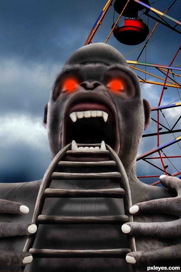Creation of The train of terror: Step 10
