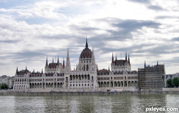 Budapest Parliament - created