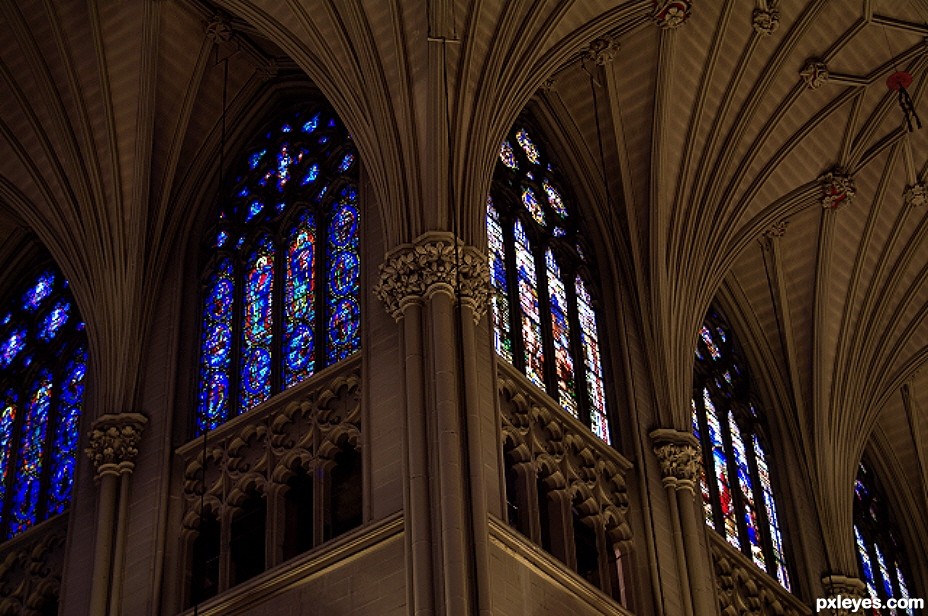 gothic architecture interior diagram