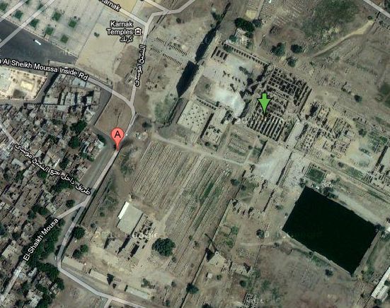 Creation of Karnak, Egypt: Step 1