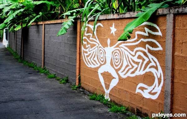 Balinese Graffiti