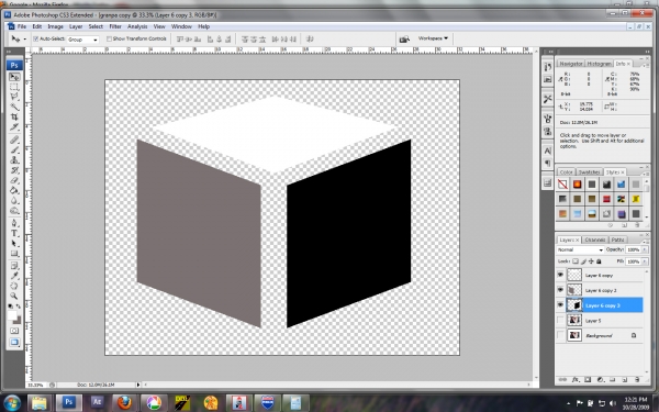 Creation of Grampa Rubic: Step 1