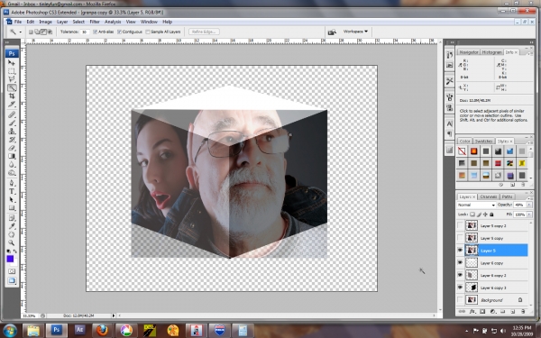 Creation of Grampa Rubic: Step 2