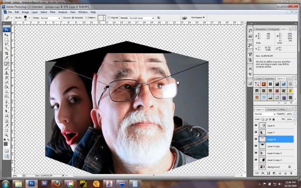Creation of Grampa Rubic: Step 5