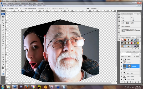 Creation of Grampa Rubic: Step 6