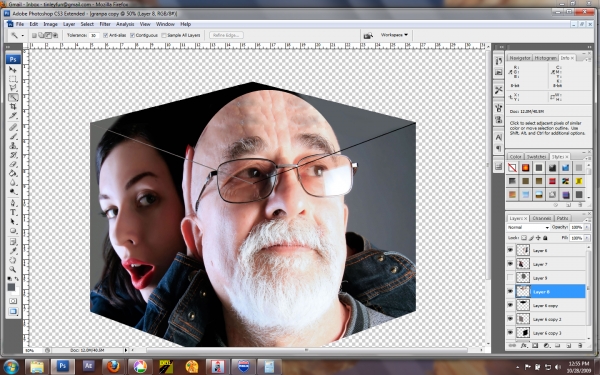 Creation of Grampa Rubic: Step 7
