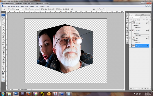 Creation of Grampa Rubic: Step 8