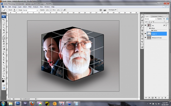 Creation of Grampa Rubic: Step 20