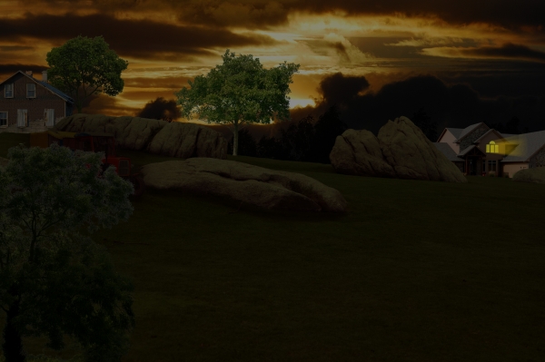 Creation of Just an old village: Step 10