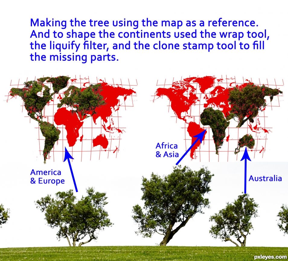 Creation of We Are All One: Step 2