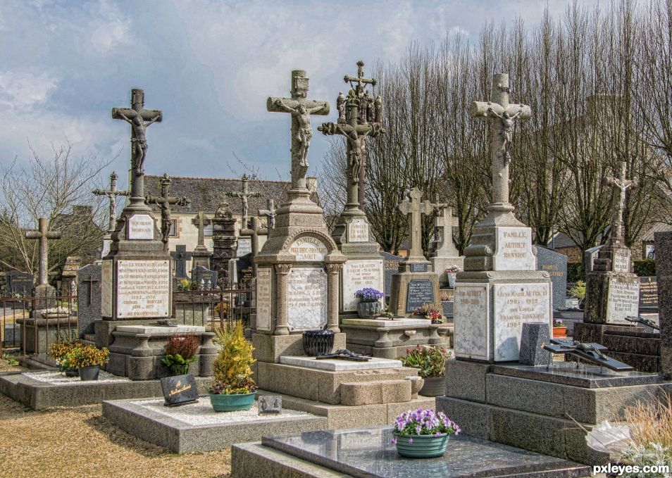 Who is the richest man in the cemetery?