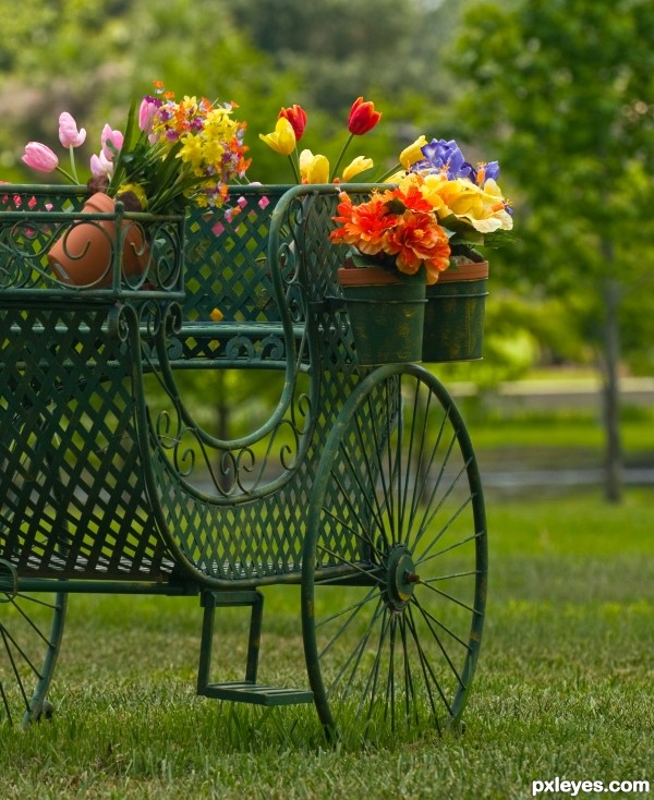 Flower cart