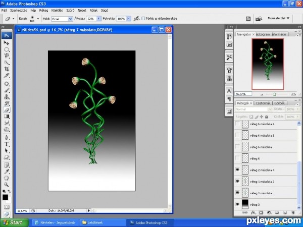 Creation of Lamp: Step 3