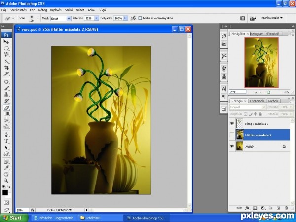 Creation of Lamp: Step 7