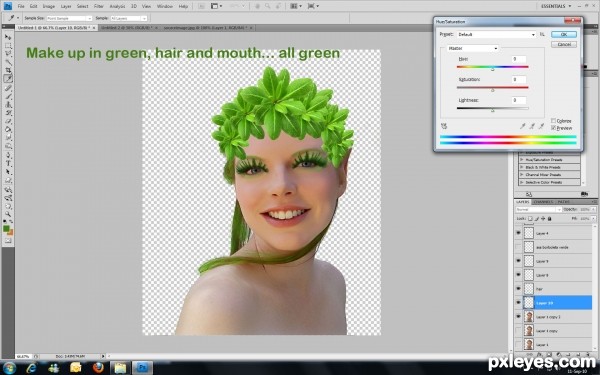 Creation of Forest Fairie: Step 4