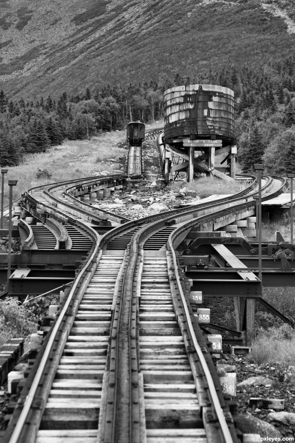 Cog Train Mt Washington