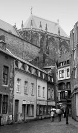 Rainy Day in Aachen, Germany