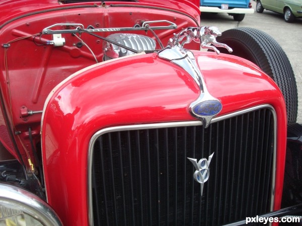 Red Oldtimer