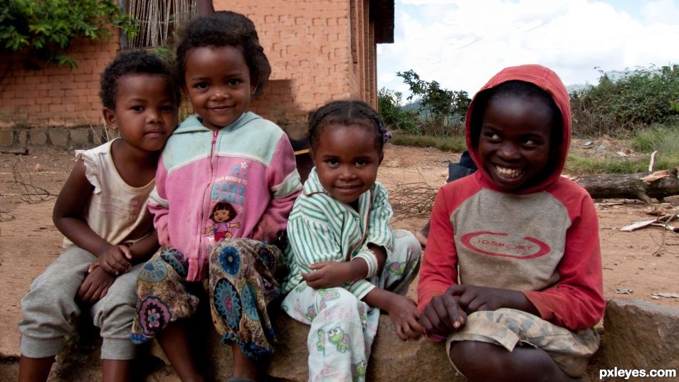 Children in Madagascar