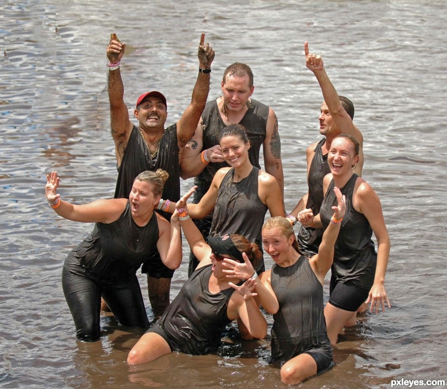 Happy group