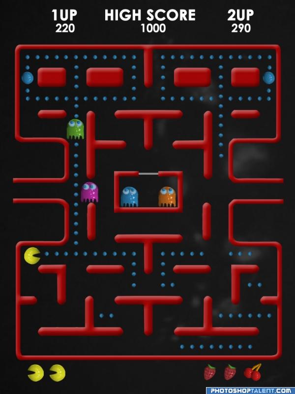 Creation of Pacman..!!!: Final Result