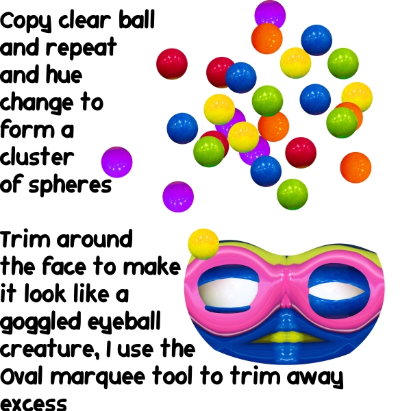Creation of Bubble Gum Brain Burst: Step 5