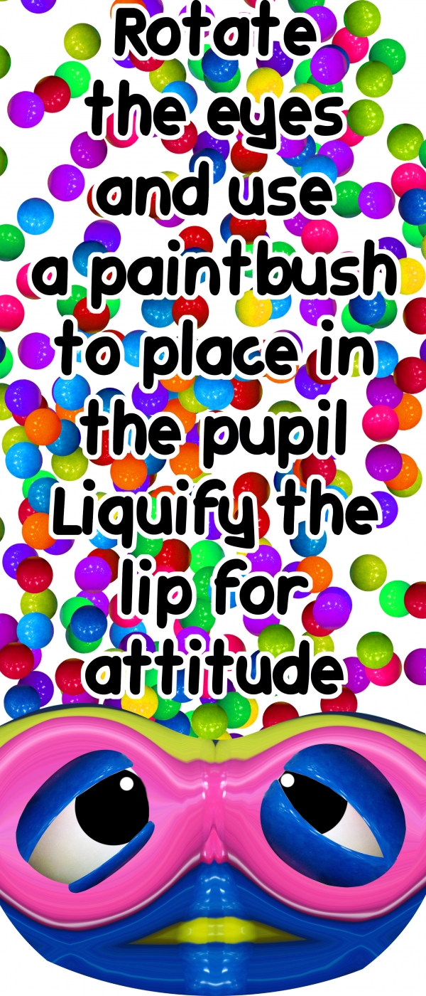 Creation of Bubble Gum Brain Burst: Step 6